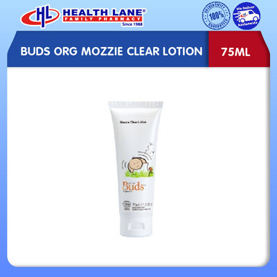 BUDS ORG MOZZIE CLEAR LOTION (75ML)